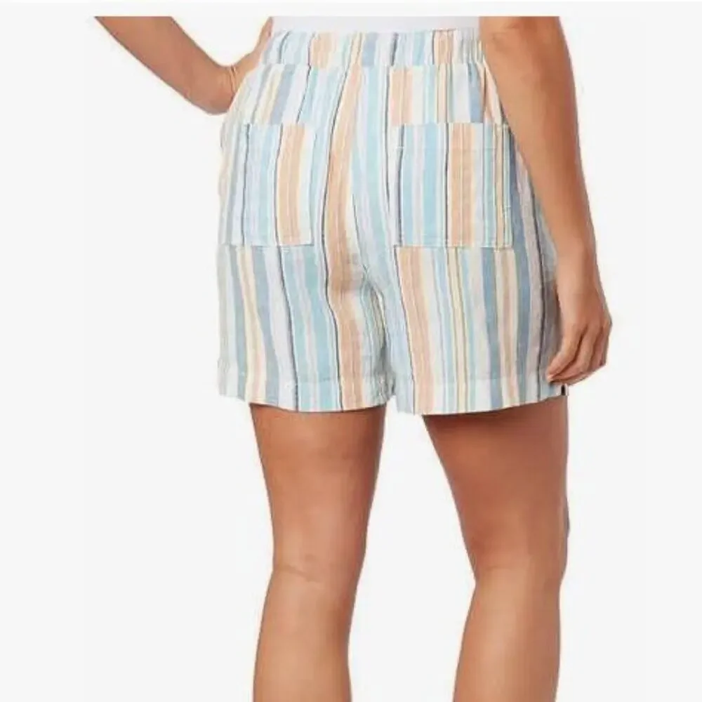 *Briggs Ladies' Linen Blend Pull-On Short - MEDIUM - Picture 4 of 4